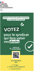 Élections syndicales 2024 des salariés des TPE et des employés à domicile : vérifiez votre inscription sur la liste électorale !